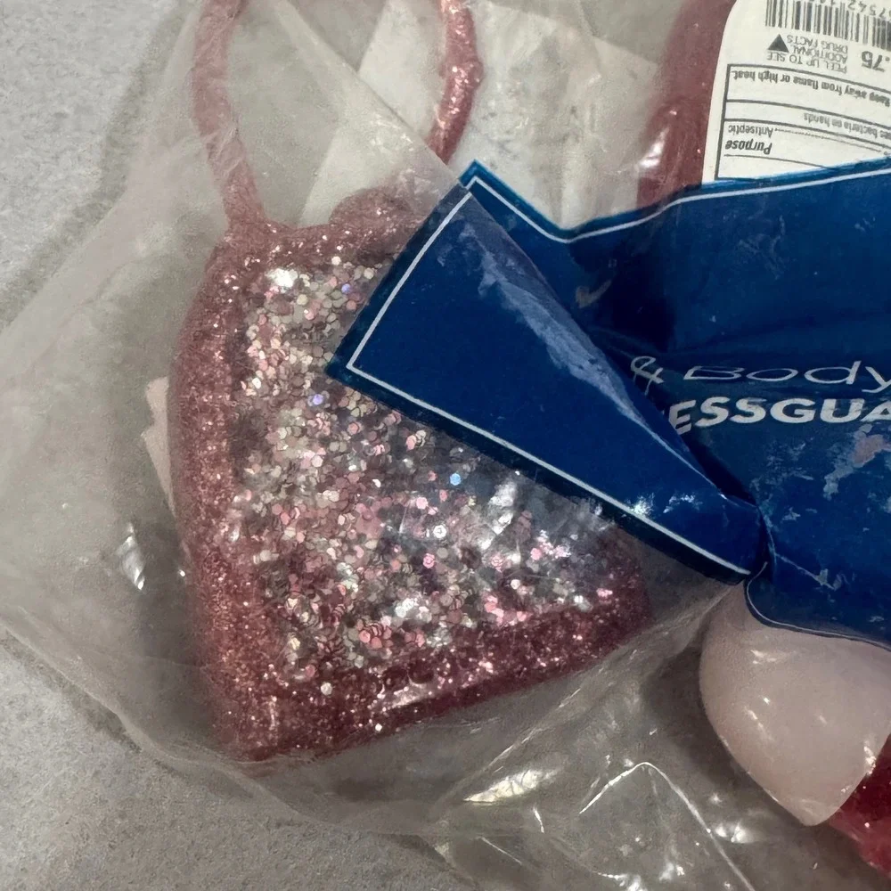 Bath & Body Works PocketBac Hand Sanitizer Set Pink A Thousand Wishes 3pk Holder